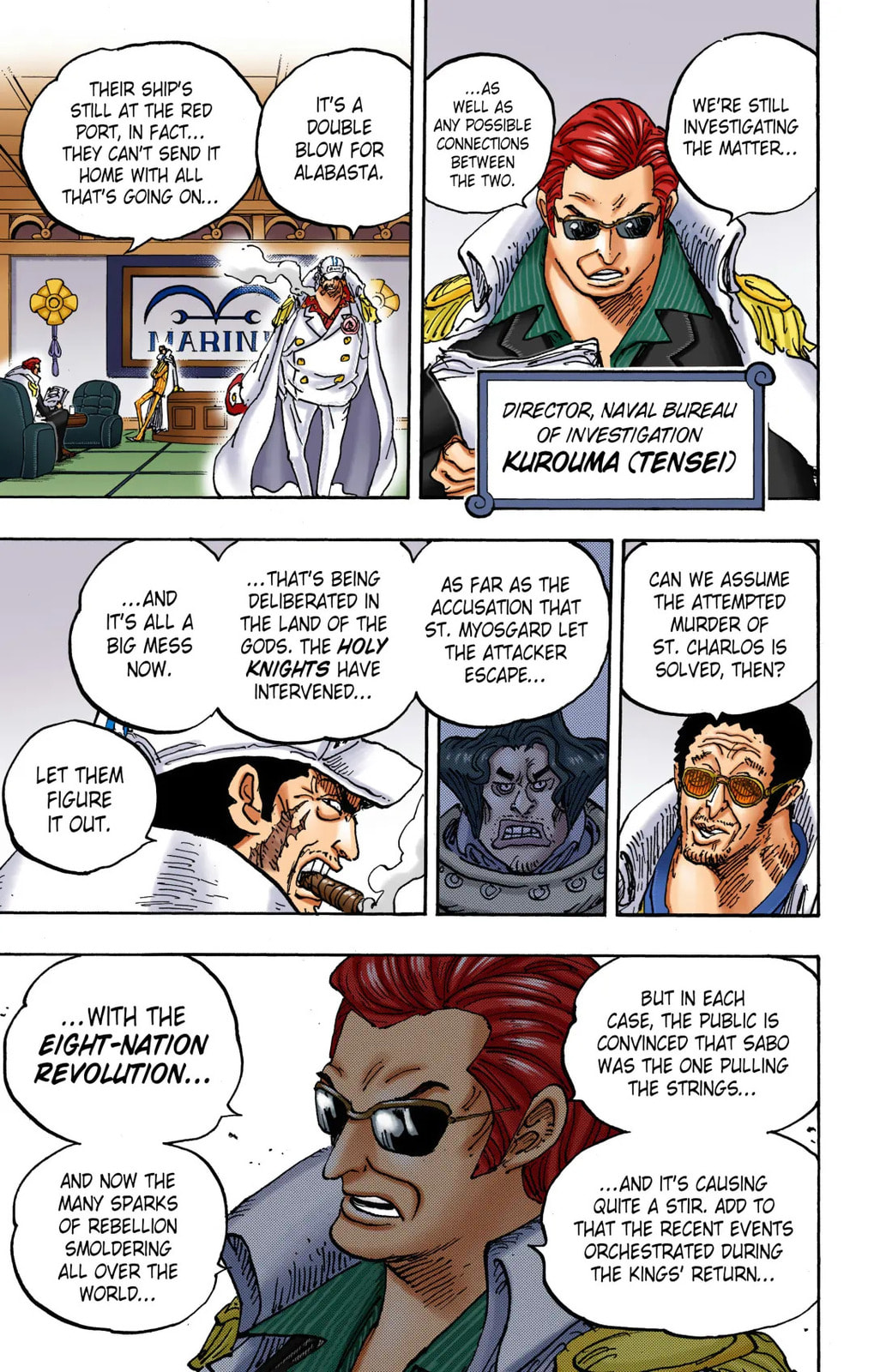 One Piece Digital Colored Chapter 1054 image 14